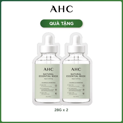 Mặt Nạ Giấy Phục Hồi Da - AHC Natural Essential Mask Aqua Nourishing (2 Miếng)