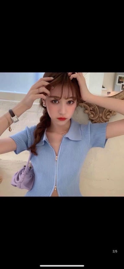 [Freeship đơn từ 0đ] Áo len motoghi cổ bẻ kéo 2 khoá TAY CỘC