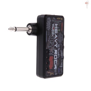 X&S Vitoos Electric Guitar Plug Mini Headphone Amp Amplifier Heavy Rock Compact Portable