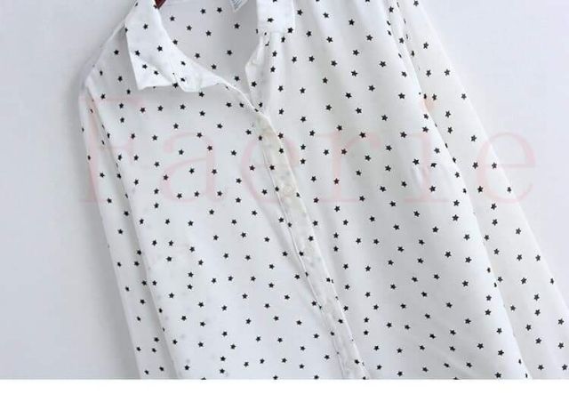 Áo sơ mi HM hoạ tiết sao và ket sọc hàng TQXK sale lẻ size