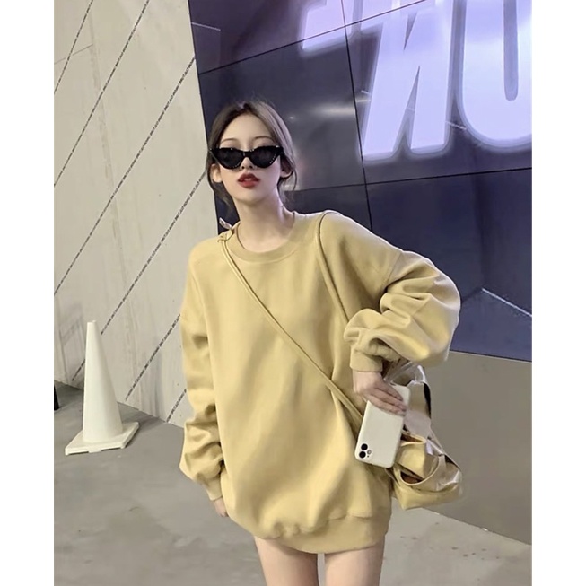 (SALE SẬP SÀN) Sweater nữ phủ mông( giấu quần)