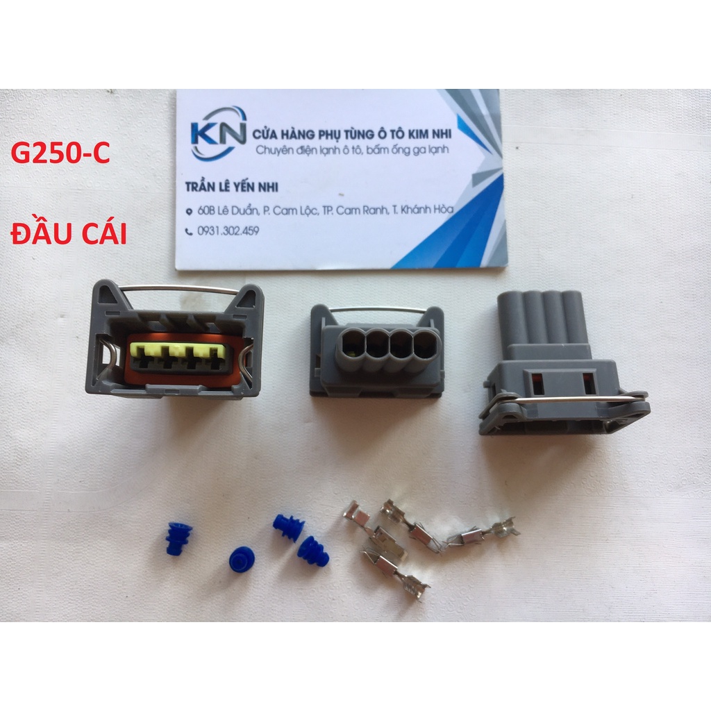 G250-Giắc cắm phích cắm dây nịt 4 lỗ 3.5mm