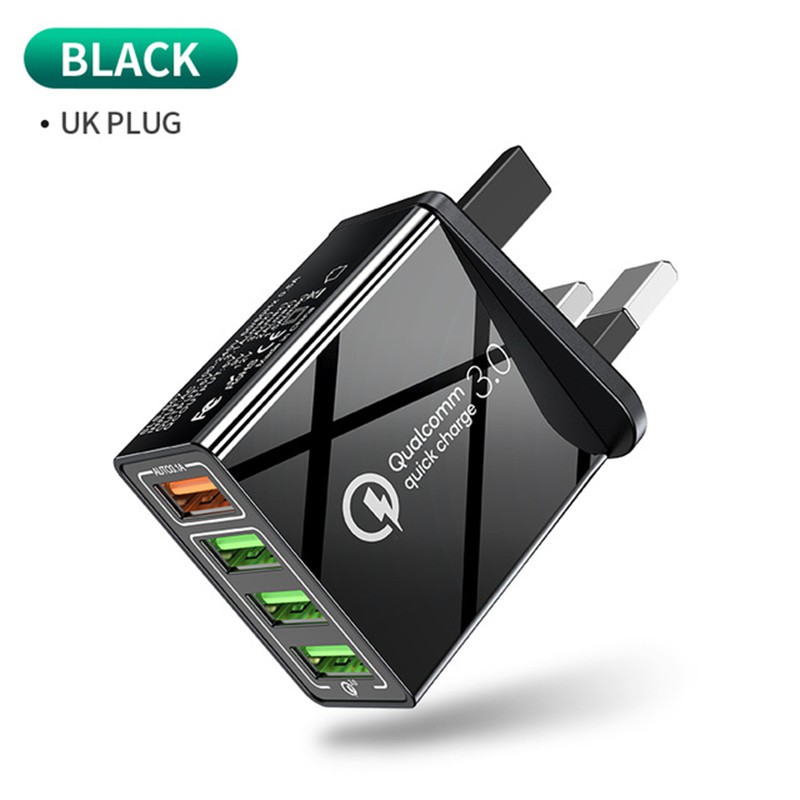 Củ Sạc Nhanh 30W 3.0 Cổng USB Đa Năng