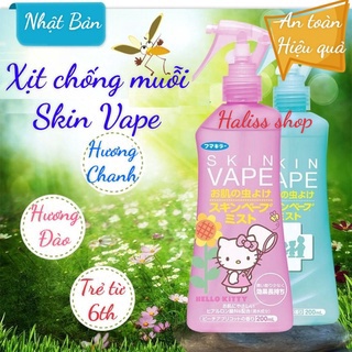 Xịt chống muỗi và côn trùng Skin Vape Nhật Bản 200ml