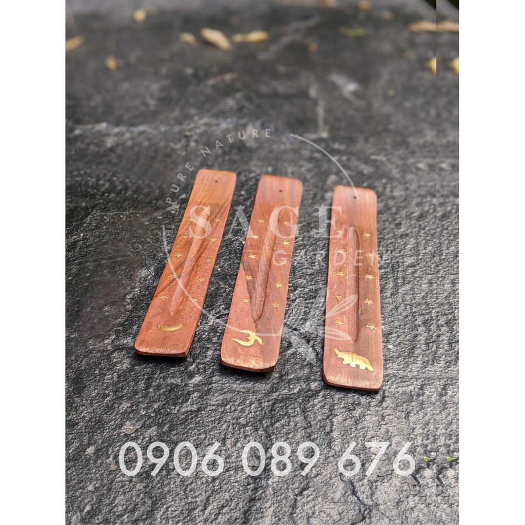 ĐẾ GỖ CẮM NHANG_HÀNG THỦ CÔNG ẤN ĐỘ_SAGE GARDEN | BigBuy360 - bigbuy360.vn