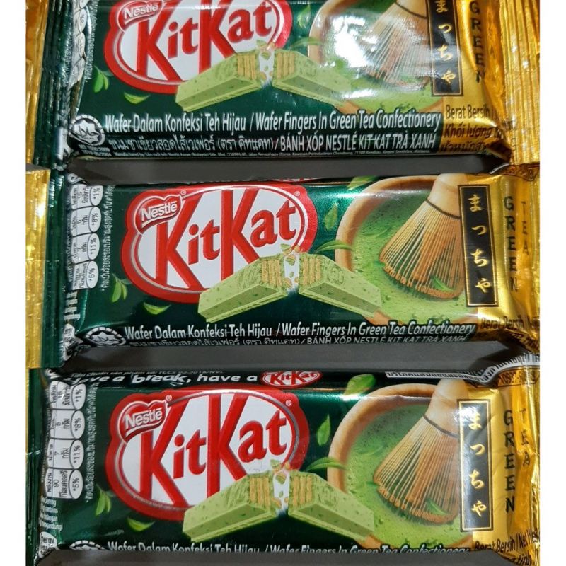 Kitkat socola trà xanh 2F 17g