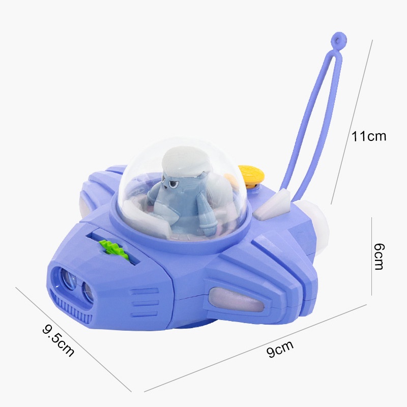 Đèn Chiếu Hình Đĩa Bay Phi Thuyền Chiếu Hình động - BỐ KHỦNG LONG