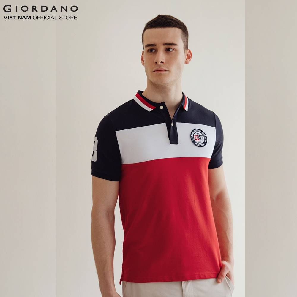 Áo thun ngắn tay có cổ Nam Giordano polo 01010322