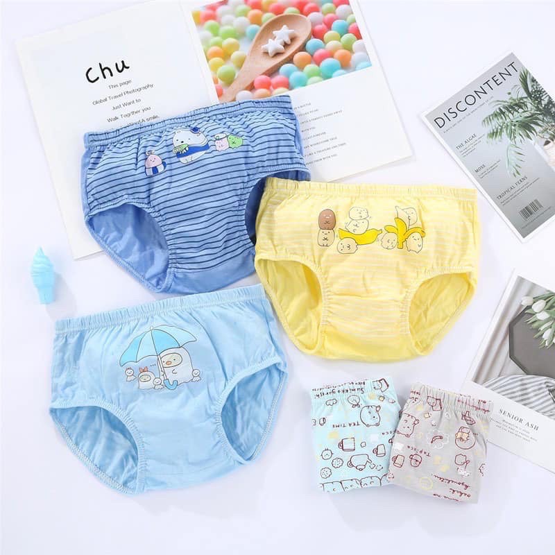 Set 5 Quần Lót Trẻ Em - Mẫu Kidswear Gấu Bắc Cực