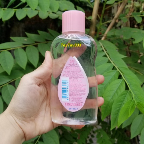 Dầu mát-xa và dưỡng ẩm Johnson's baby oil 200ml