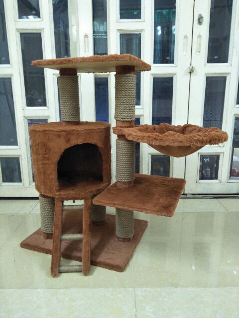 CAT TREE - TRỤ CÀO MÓNG - NHÀ CÂY CHO MÈO 1