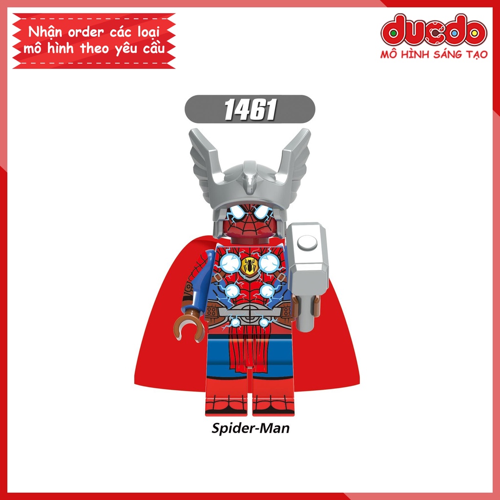 Minifigures nhân vật Spider Man mới nhất - Đồ chơi Lắp ghép Xếp hình Mini Iron Man Mô hình XINH X0281