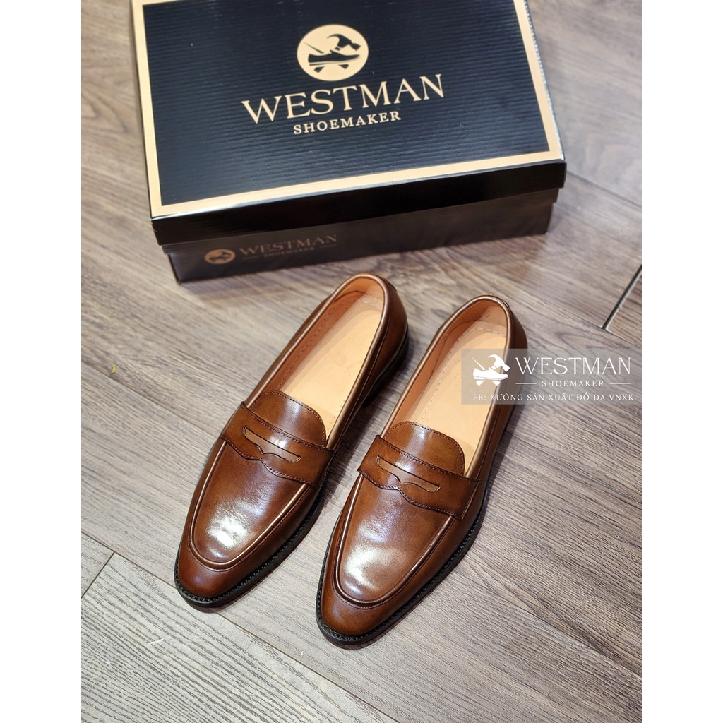 Giày Lười Loafer Da Thật Westman W0023