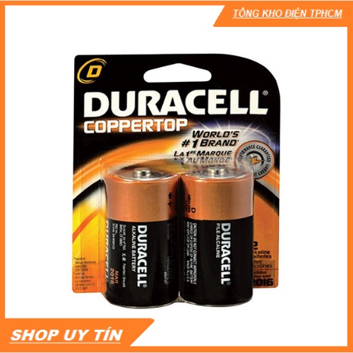 Pin đại D 1.5v Alkaline Duracell MN1300 LR20 D2 - Vỉ 2viên