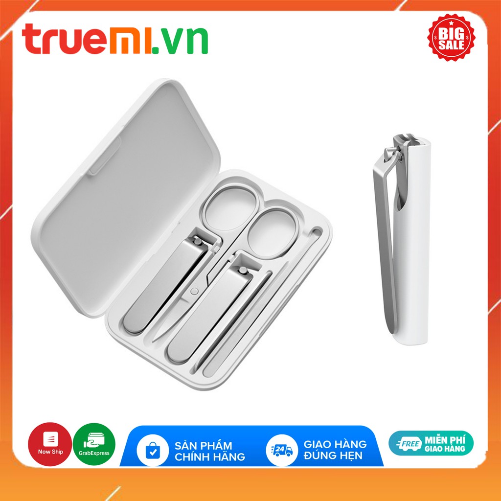 Bộ bấm móng tay Xiaomi Mijia 2020 MJZJD002QW 5 Món - Kìm bấm móng Xiaomi Mijia MJZJD001QW Inox siêu sắc siêu bền