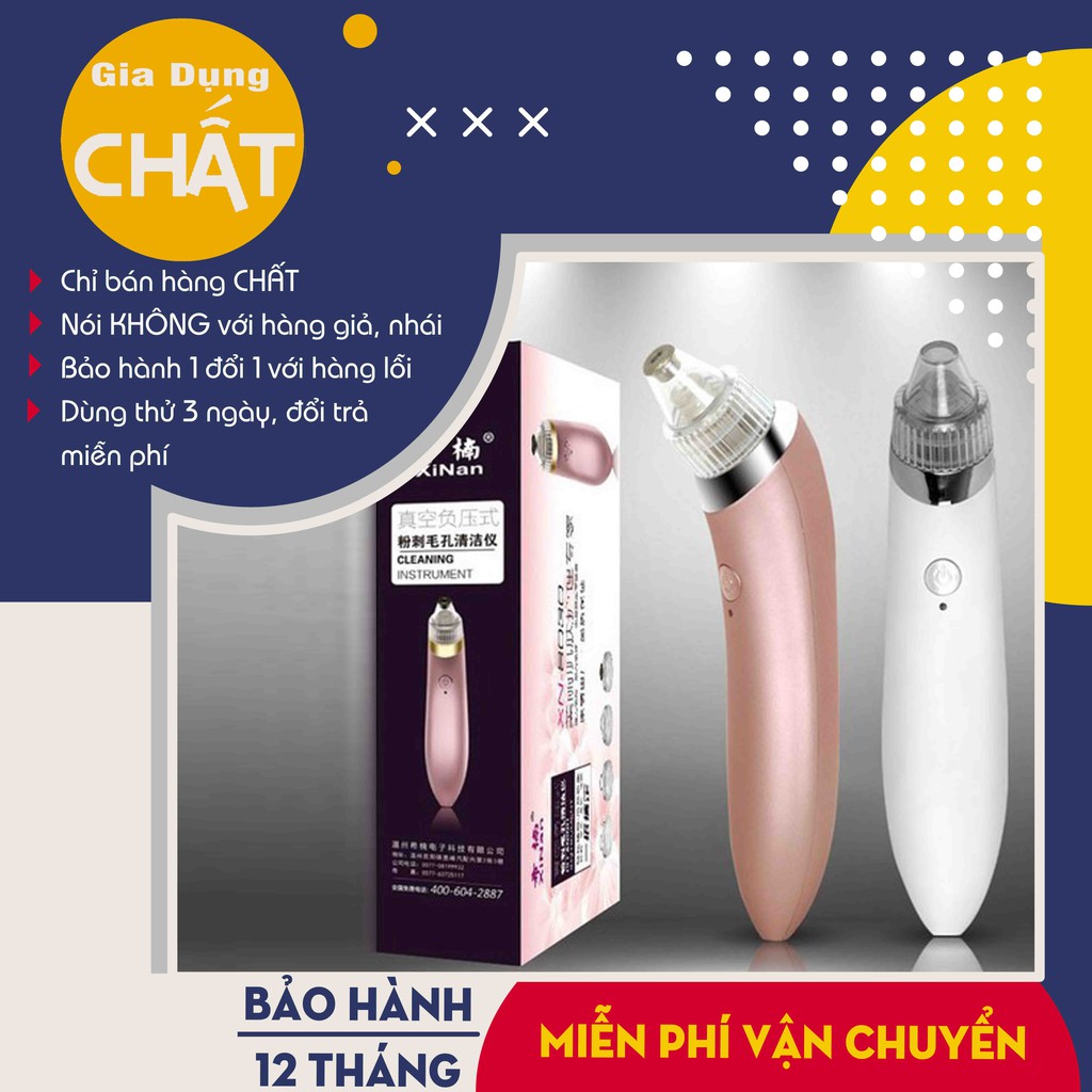 [Hàng Nội Địa] Máy Hút Mụn Mini Cầm Tay Tích Điện, Máy Hút Mụn Tích Điện Cầm Tay Cao Cấp - Bảo Hành 12 Tháng