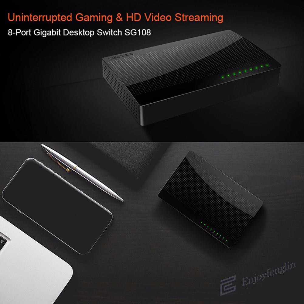 Bộ Chia 8 Cổng Mạng Ethernet Tenda Sg108 1000m | BigBuy360 - bigbuy360.vn