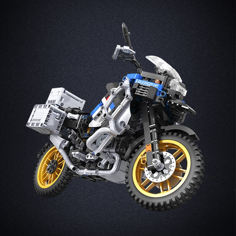đồ chơi giáo dục Lắp ráp Mô hìnhxe máy Winner 7048 Technical Series  Adventure Motorcycle Cross-country  1:6 948pcs