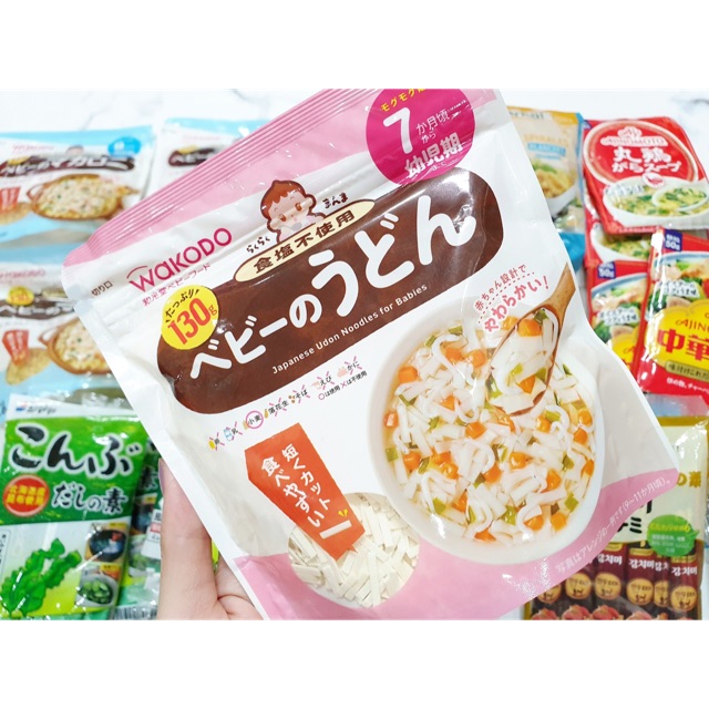 🍜 Mì UDON Wakadoo cho bé 7 tháng