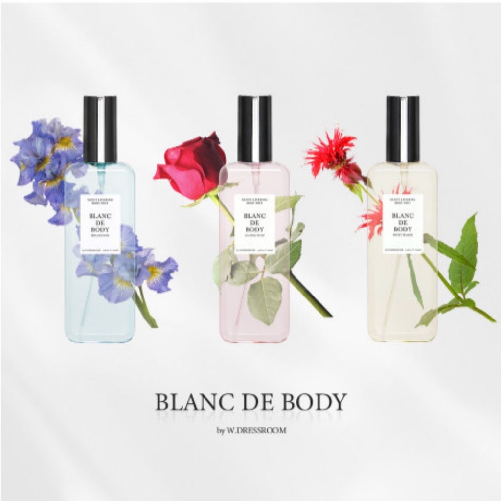 Nước hoa W.DRESSROOM Blanc De Body Scent Layering Body Mist