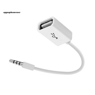 Cáp Chuyển Đổi Âm Thanh Aux 3.5mm Sang Usb 2.0 Cho Xe Hơi