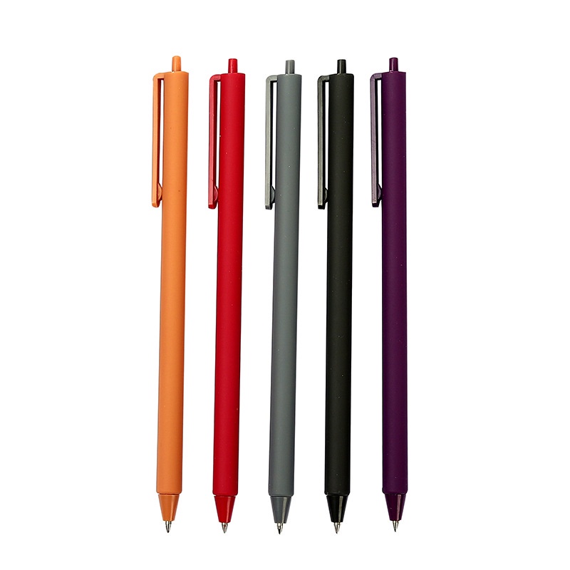 Set 5 Bút Mực Gel Đen Kiểu Dáng Đơn Giản