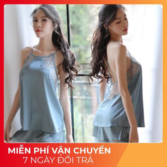 ĐỒ NGỦ CỔ YẾM 3 DÂY MD001