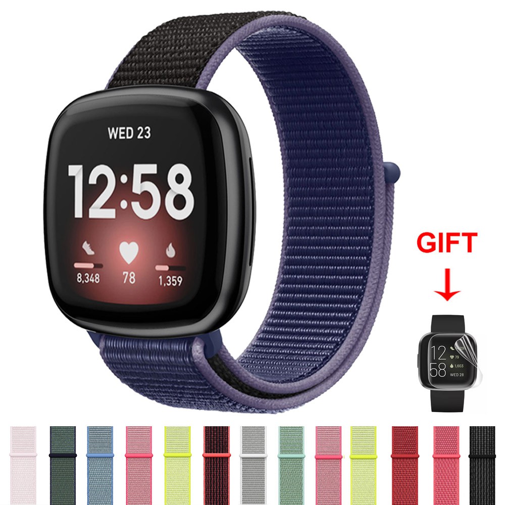 Dây Đeo Bằng Nylon Mềm Cho Đồng Hồ Thông Minh Fitbit Versa 3 / Fitbit Versa 3