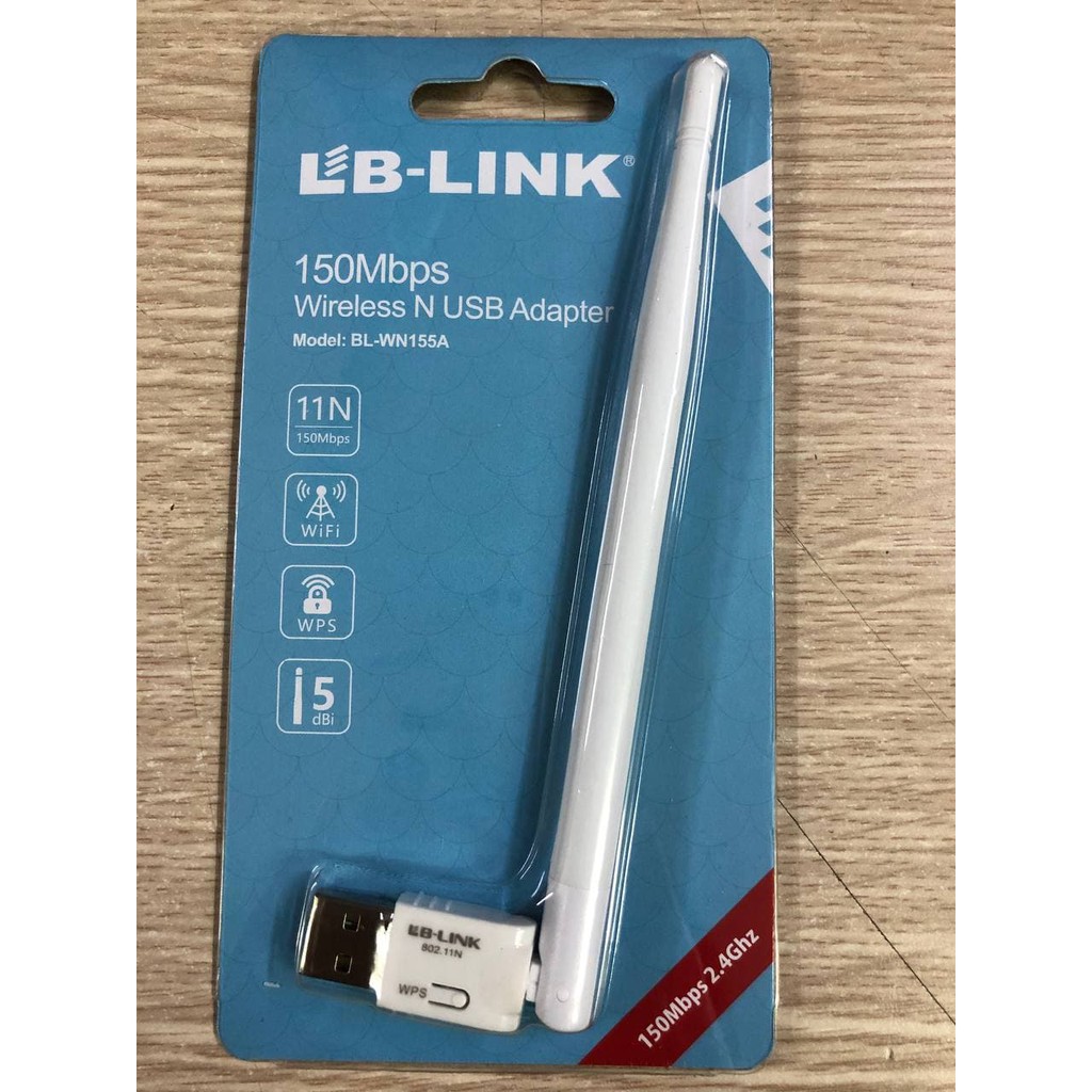 Bộ thu LB-Link BL-WN155A-150Mbps 1 râu- Bảo hành 24 tháng