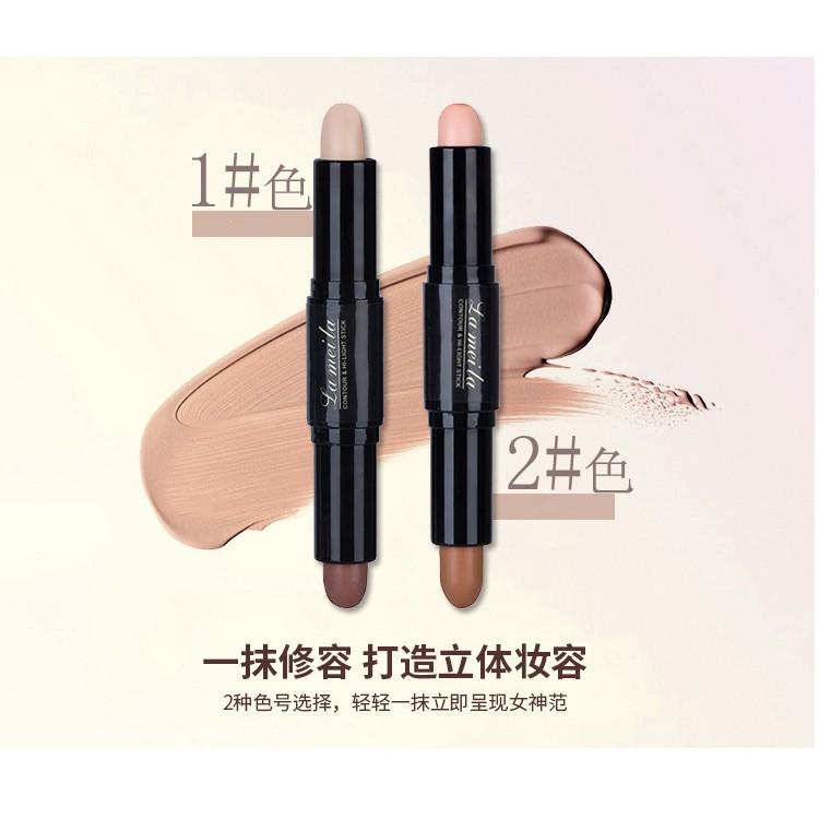 Bút Tạo Khối Và Che Khuyết Điểm Lameila Contour &amp; Hi-Light Stick