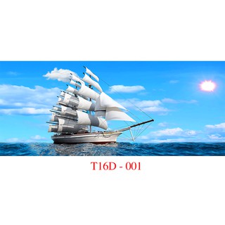 Tranh 3d bể cá