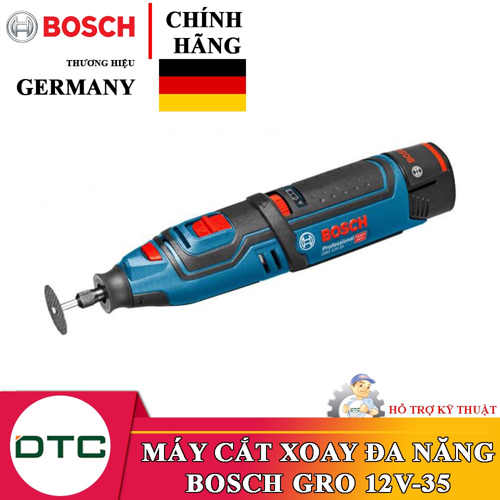 Máy Cắt Xoay Đa Năng Bosch GRO 12V-35 Solo