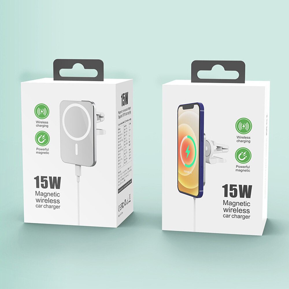 Giá Đỡ Điện Thoại Kiêm Sạc Nhanh Không Dây 15W Cho iphone 14 13 12 Pro Max 12