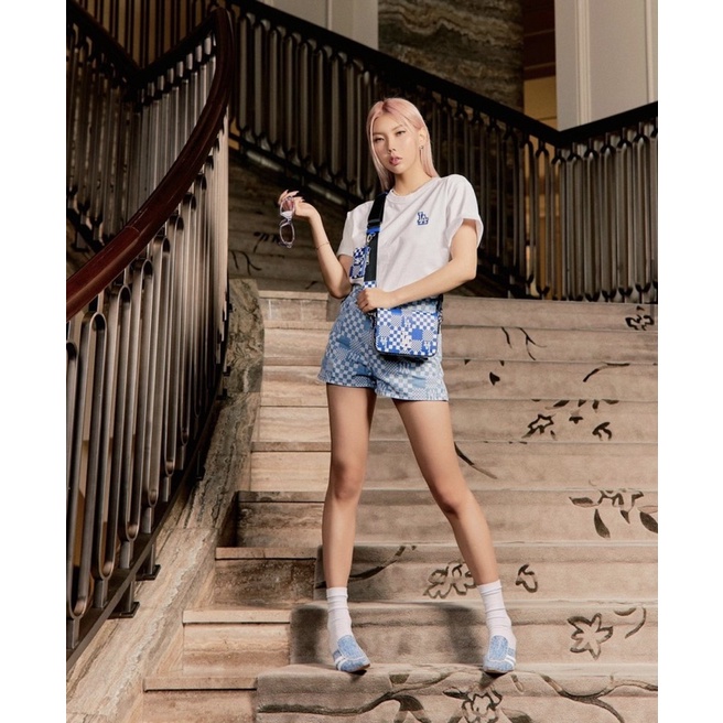 [Tặng Túi Giấy] Túi Đeo Chéo Da M L B Hoạ Tiết 2022 TQXK