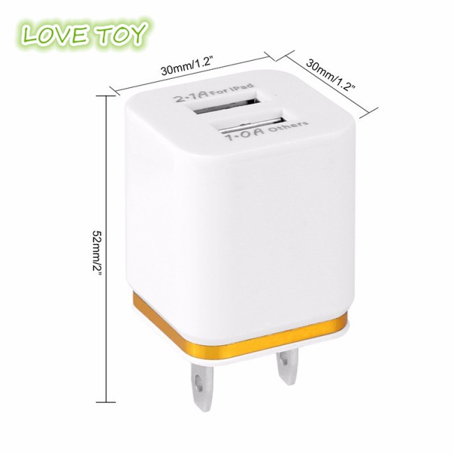 Củ sạc Nkodok USB 1A 2A 5V cho Android / Galaxy / iPhone