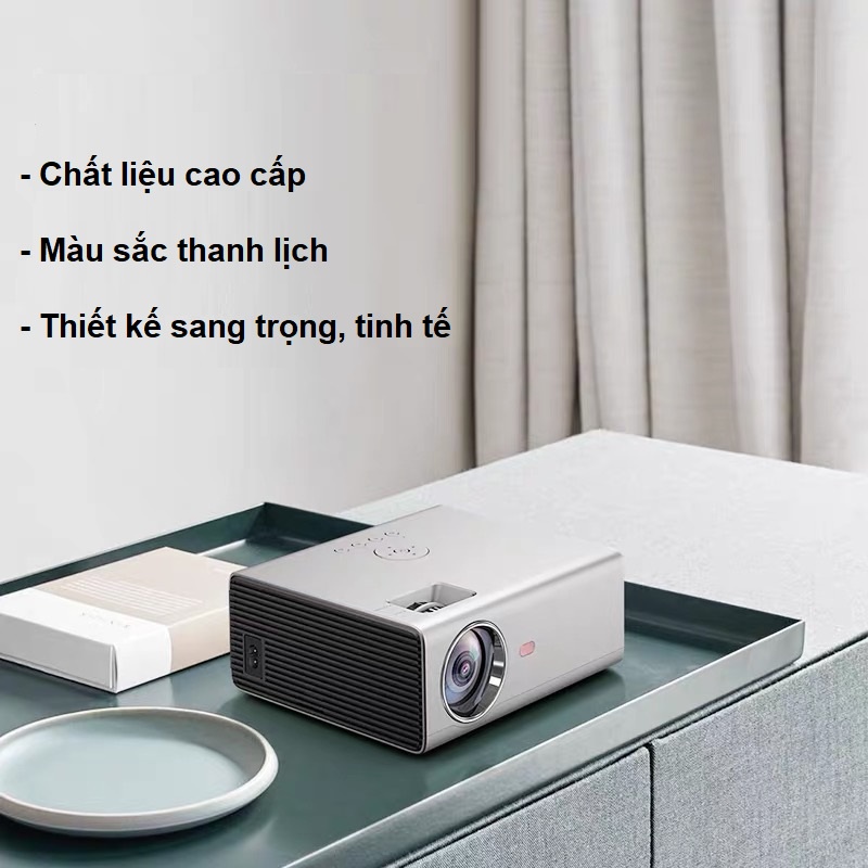 Máy chiếu HD RD825 kết nối không dây với điện thoại, máy tính hỗ trợ tiếng Việt - Projector RD825