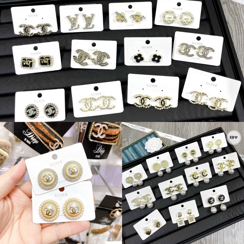 Bông tai xinh,khuyên tai hãng sang chảnh,tổng hợp các mẫu hót trend