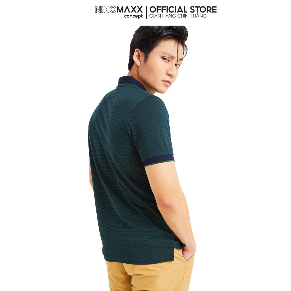 NINOMAXX Standard Polo - Áo polo Nam tay ngắn cổ bẻ dáng trẻ trung 2009019