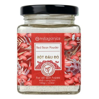 Bột Đậu Đỏ Milaganics Hũ 100g