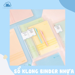 Sổ klong size b5 40 trang còng nhựa