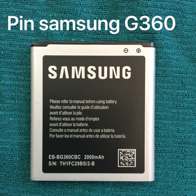 PIN SAMSUNG CORE PRIME G360 ,G361 - J2 2015 - [ pin zin Chính Hiệu loại tốt ]