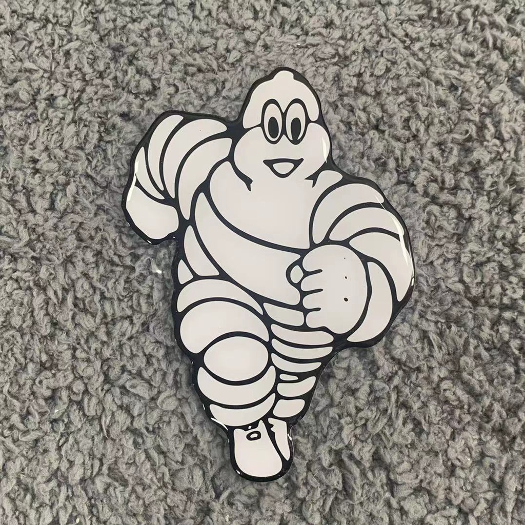 Tem Sticker Michelin Miếng Dán Logo resin epoxy 3d