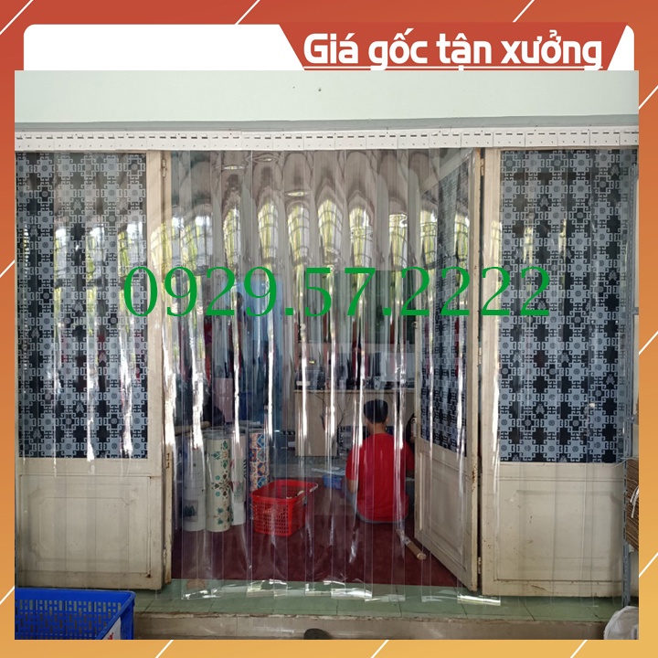 Màn nhựa  ngăn lạnh | Màn PVC ngăn thoát nhiệt | Rèm nhựa trong suốt.