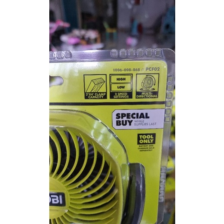 Body quạt mini Ryobi PCF02
