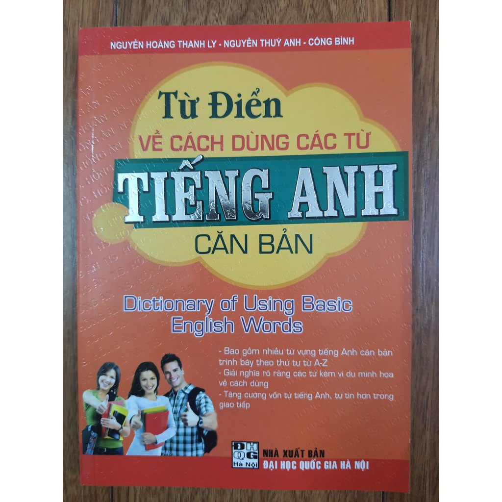 Sách - Từ điển về cách dùng các từ Tiếng Anh căn bản