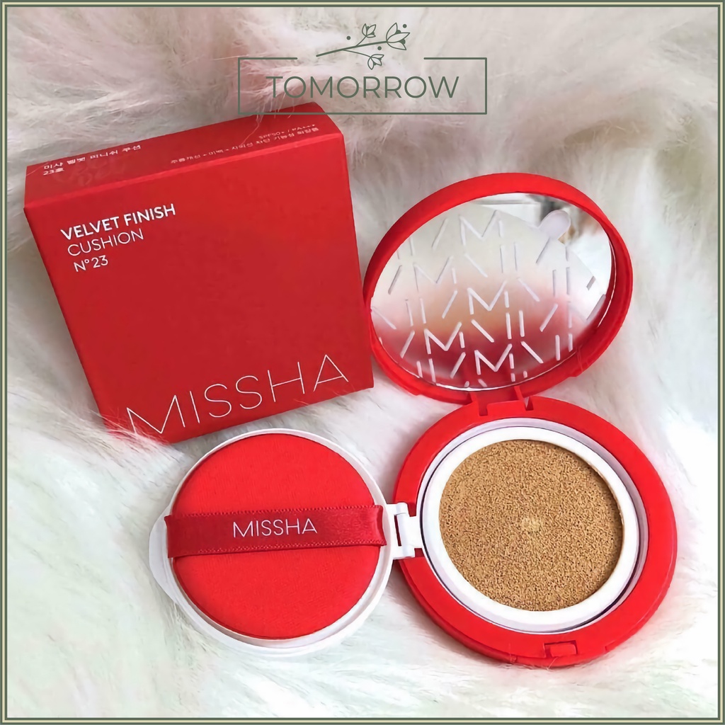 Phấn Nước Mỏng Mịn Che Phủ Tốt Lâu Trôi Missha Velvet Finish Cushion SPF50+ PA+++