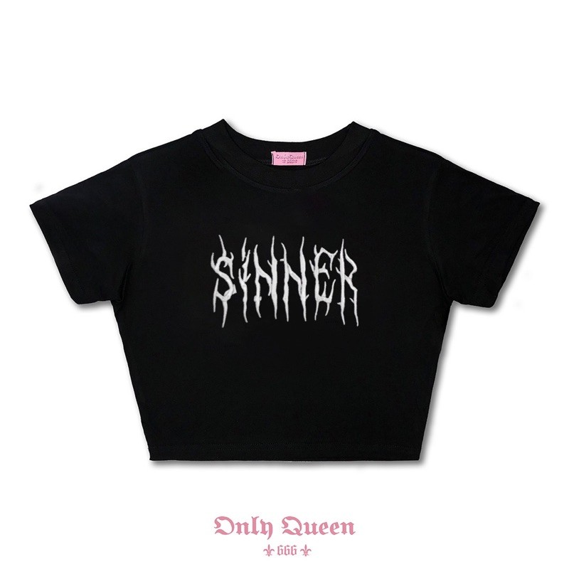 [Mã WASKT304 giảm 15% tối đa 30K đơn 99K] Áo Sinner đen