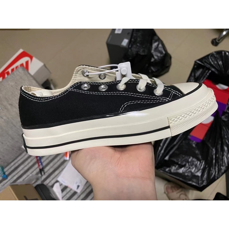 Giày Converse 1970s low black phối màu đen | Phiên bản cao cấp