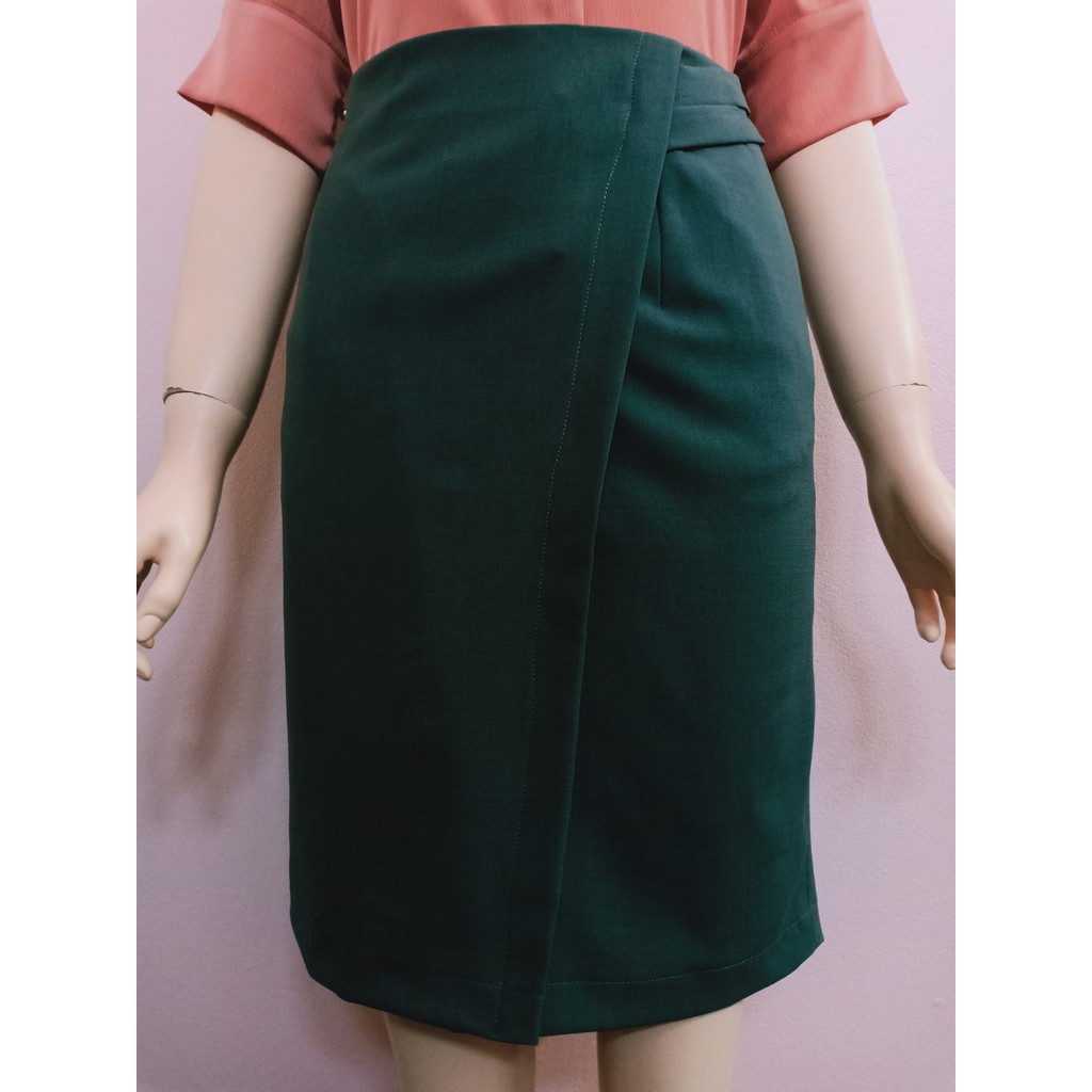 Chân váy nữ vạt chéo ( ảnh thật)