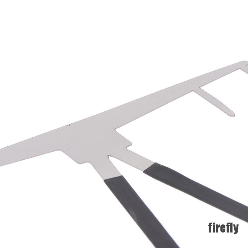 Thước Đo Cân Bằng Kèm 3 Khuôn Điêu Khắc Lông Mày Chuyên Dụng